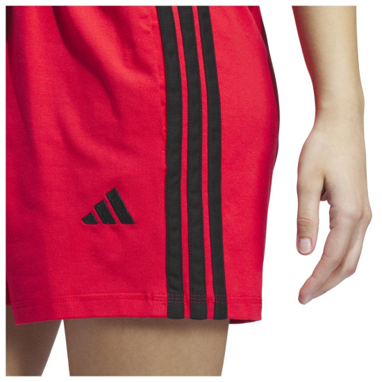 Adidas Γυναικείο σορτς Essentials 3-Stripes Single Jersey Shorts